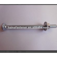 Grade8.8Flat Head Square Neck Bolt With Flange Nut
